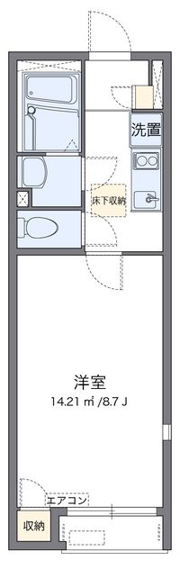 レオネクストｓｔａｇｅⅡ 間取り図