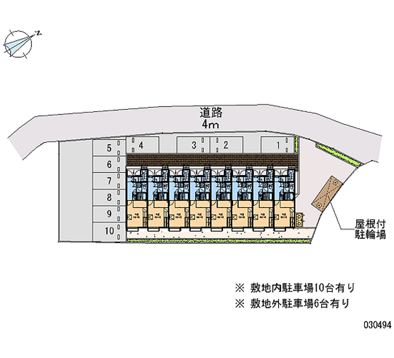 30494月租停车场