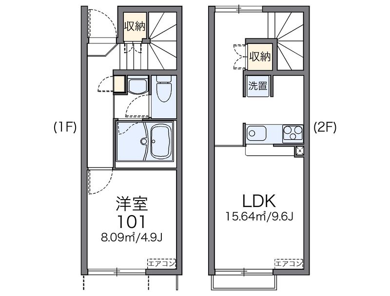 レオネクストオアシス 間取図