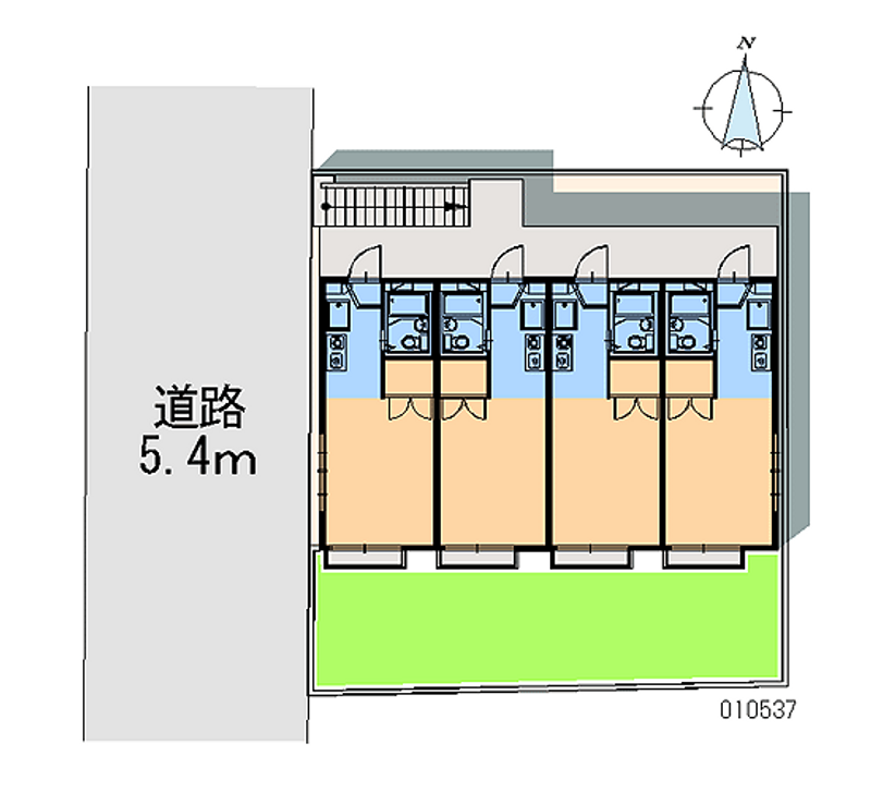 レオパレス杉 区画図