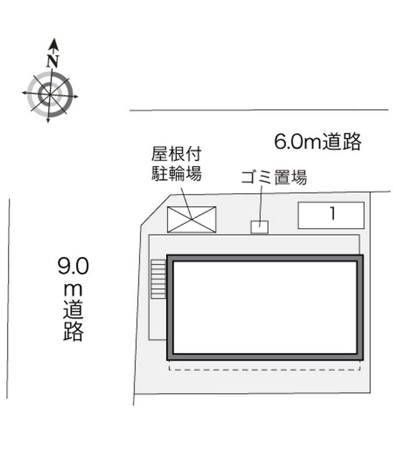 レオパレスグラン 配置図