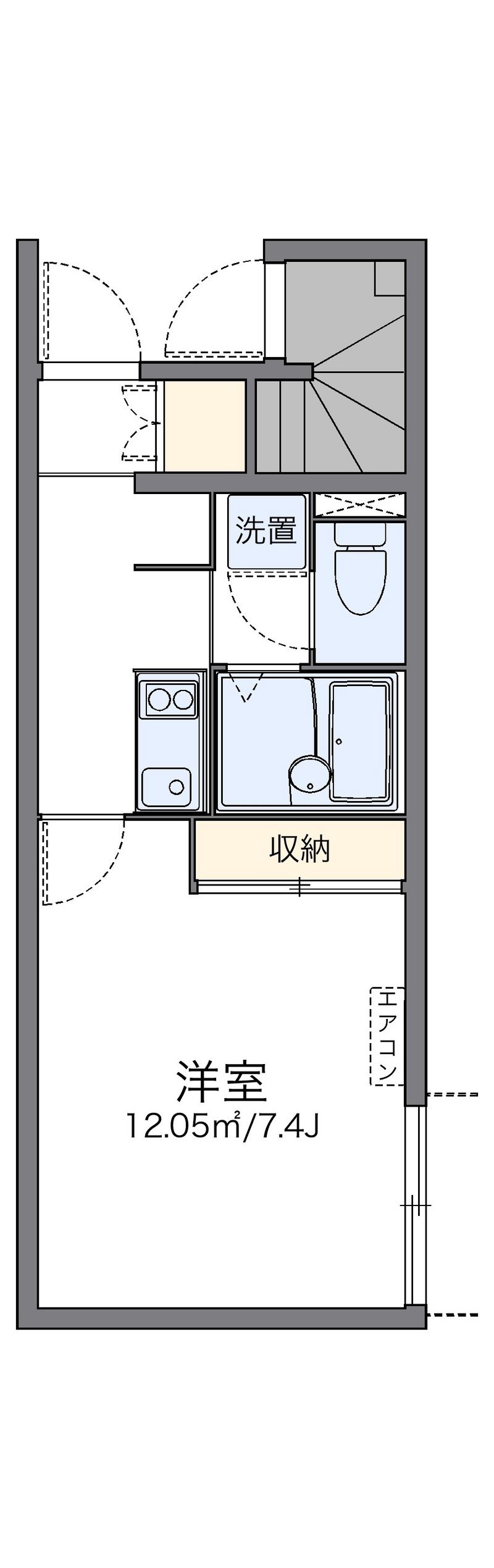 レオネクストビラ　ジョイア 間取図
