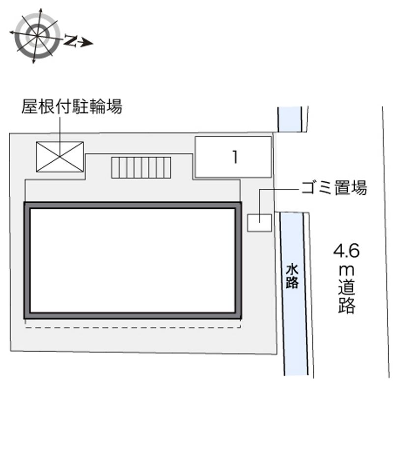 レオパレスグランデ 配置図