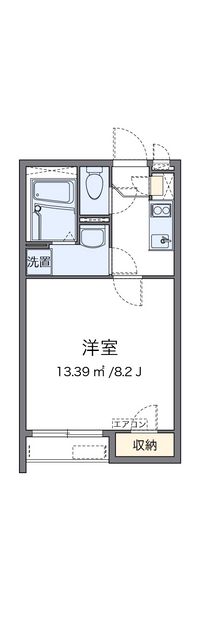 クレイノラーナⅡ 間取り図