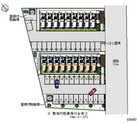 25497 bãi đậu xe hàng tháng