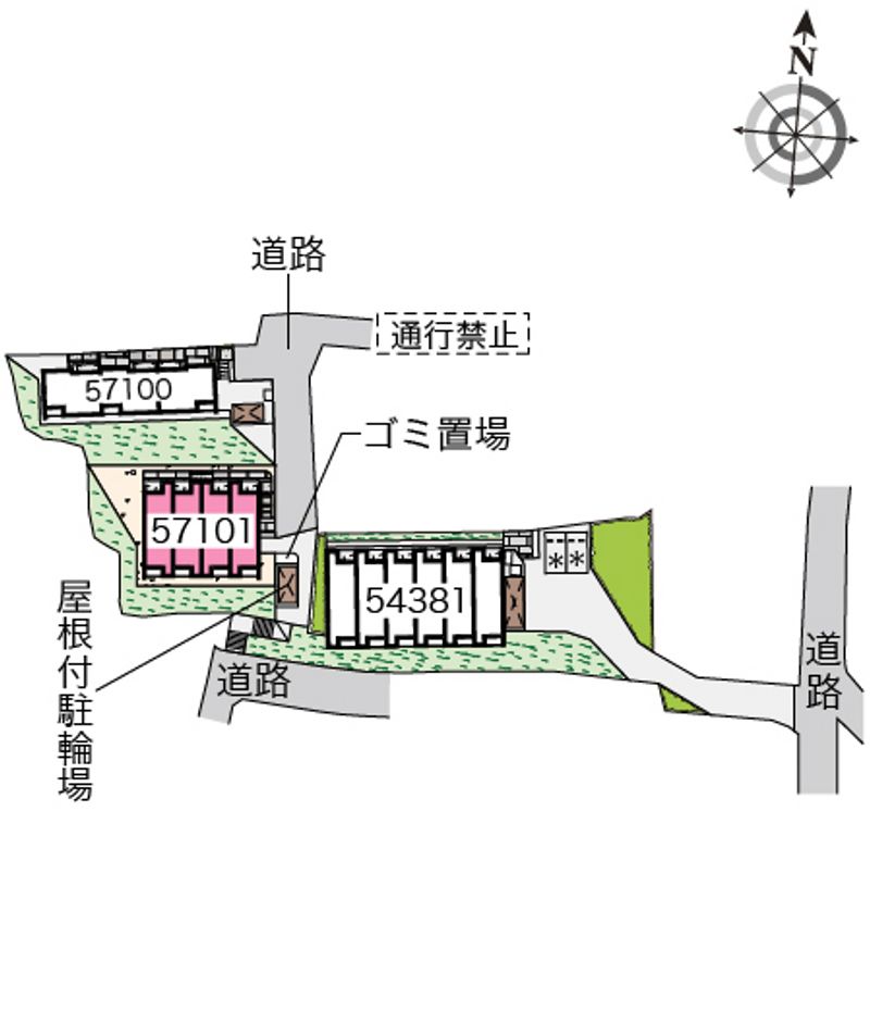 クレイノリラ 配置図