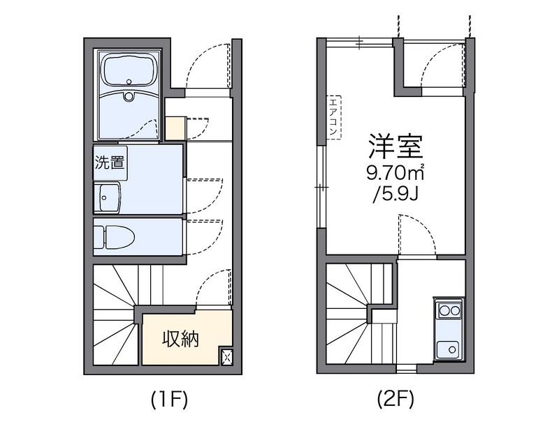 レオネクストサンルーチェ三鷹Ⅱ 間取り