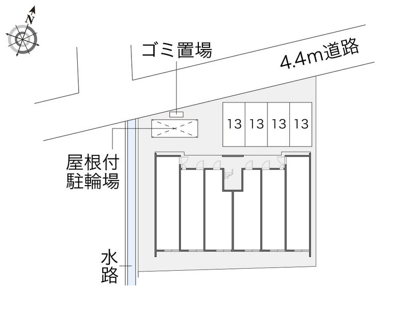 アルクリガーレ 配置図