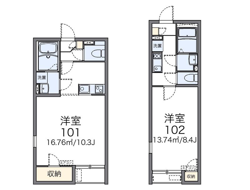 レオネクストシャルマンドミール 間取図