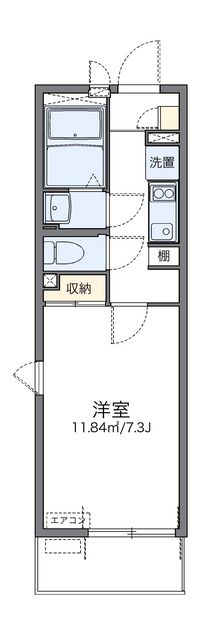 レオネクスト江坂ハイツ 間取り図