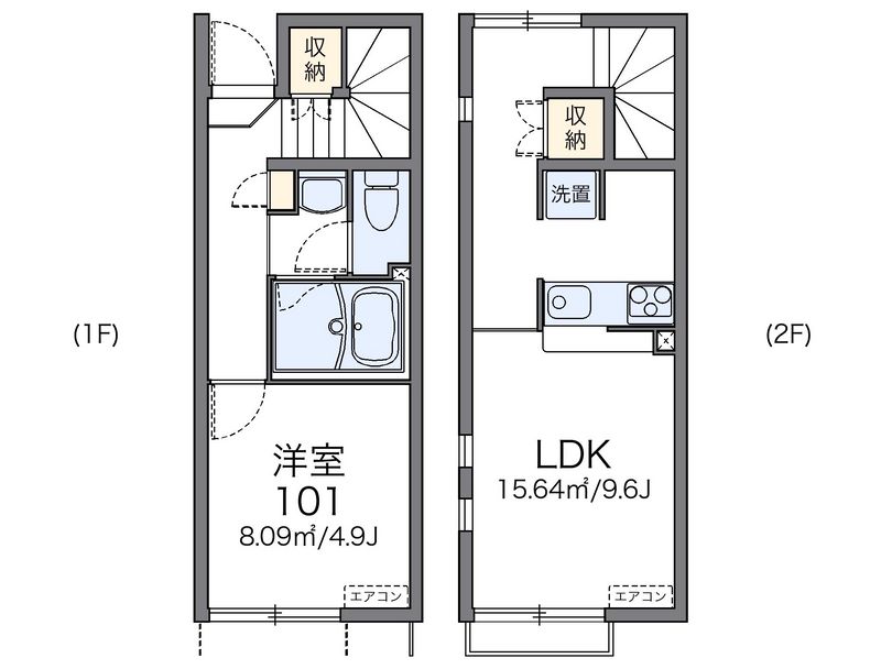 レオネクストユニベール 間取図