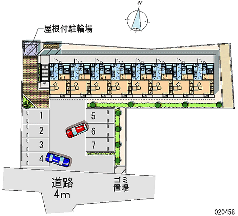 20458月租停車場