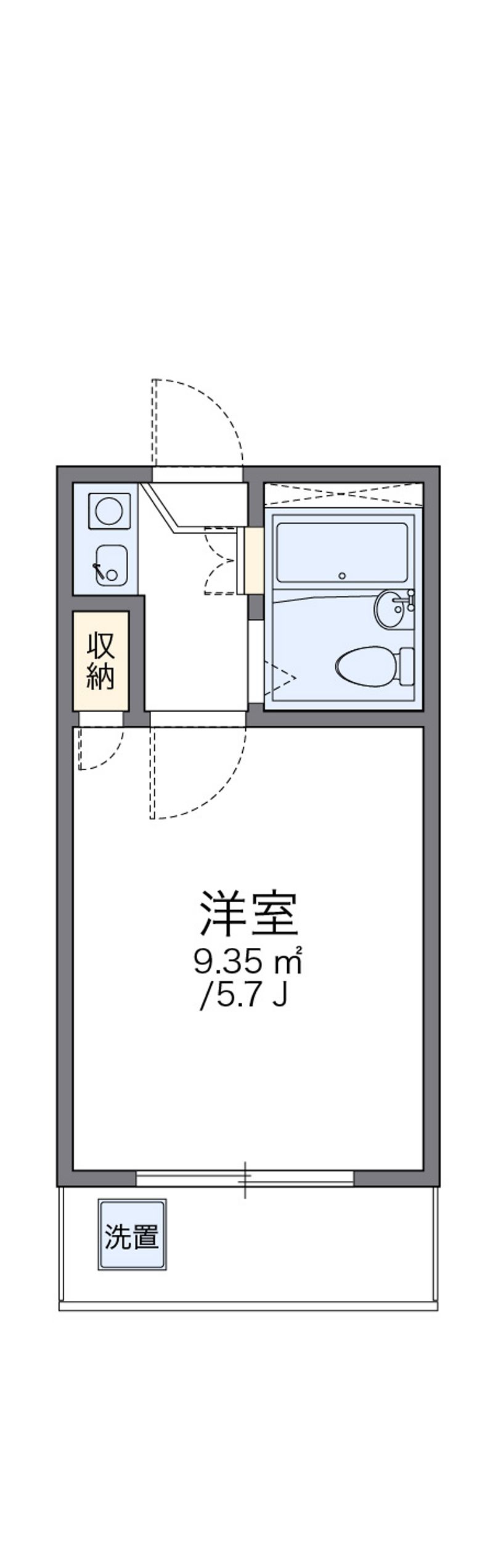 レオパレスさがみ野第８ 間取り