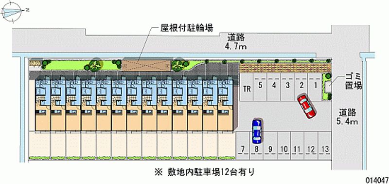 レオパレスＦｒａｇｒａｎｃｅ 月極駐車場