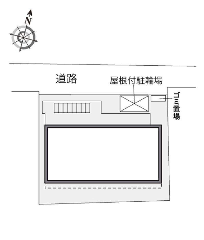 レオパレスカーサ東出 配置図