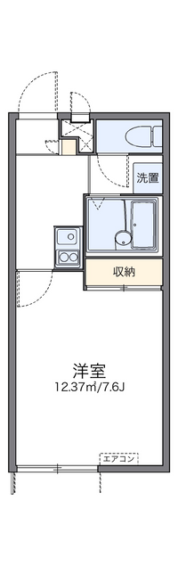 レオパレスマルセイ 間取り図