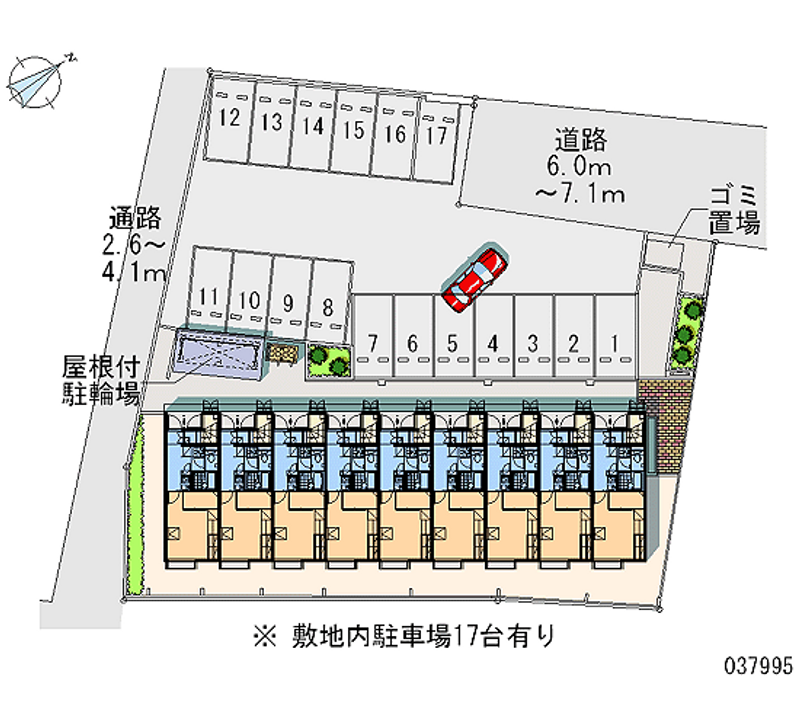 37995 Monthly parking lot