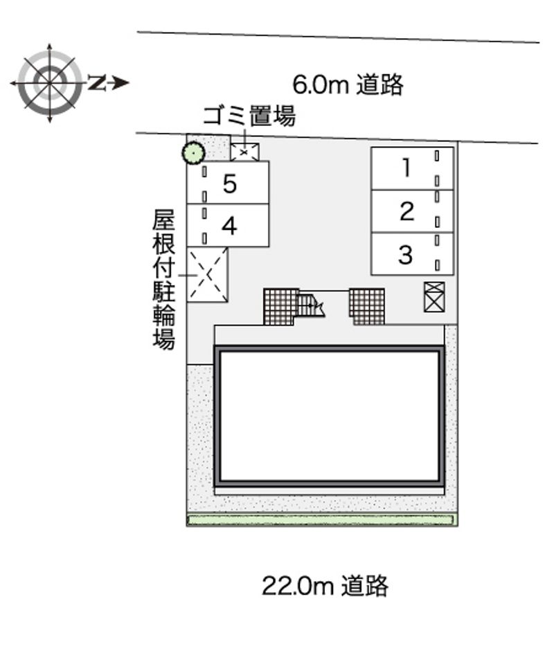 レオパレス憩 配置図