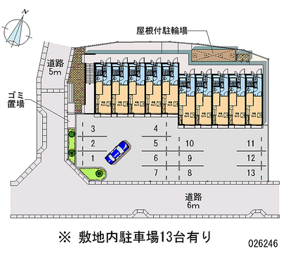 26246 Monthly parking lot