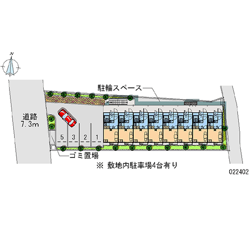 22402月租停車場