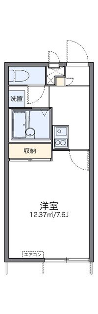 レオパレスＹＹグレース西脇 間取り図