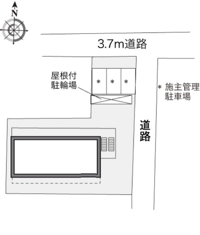 レオパレスＢＡＮＣＨＯＵ 駐車場