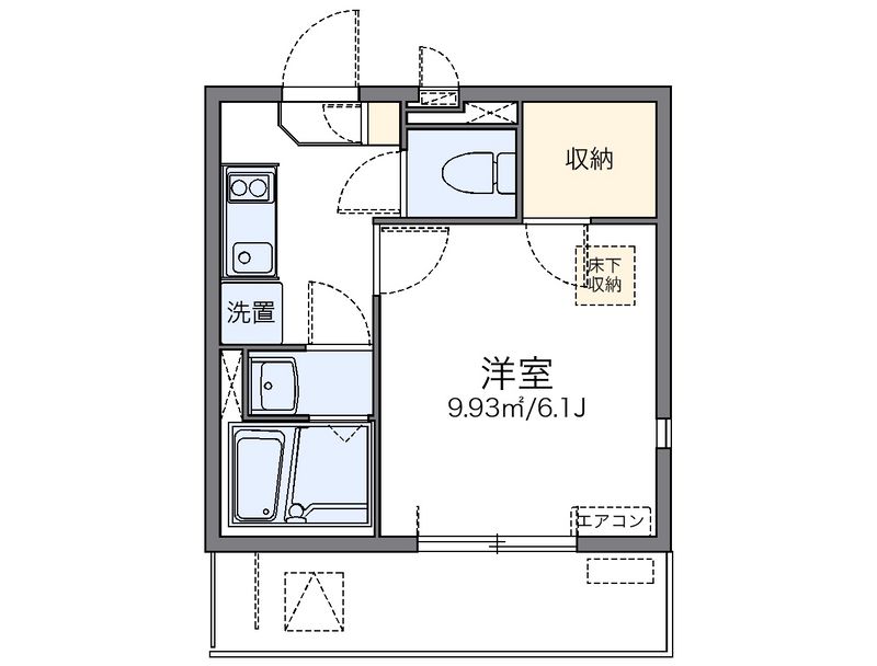 レオネクスト苅藻Ⅱ 間取図