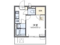 レオネクスト苅藻Ⅱ 間取り図