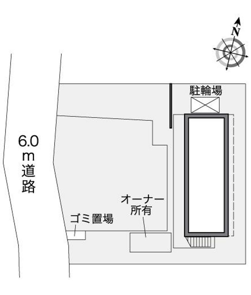 レオパレスＺＡⅠＯＮ 配置図