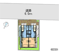 レオパレスマーガレット 区画図