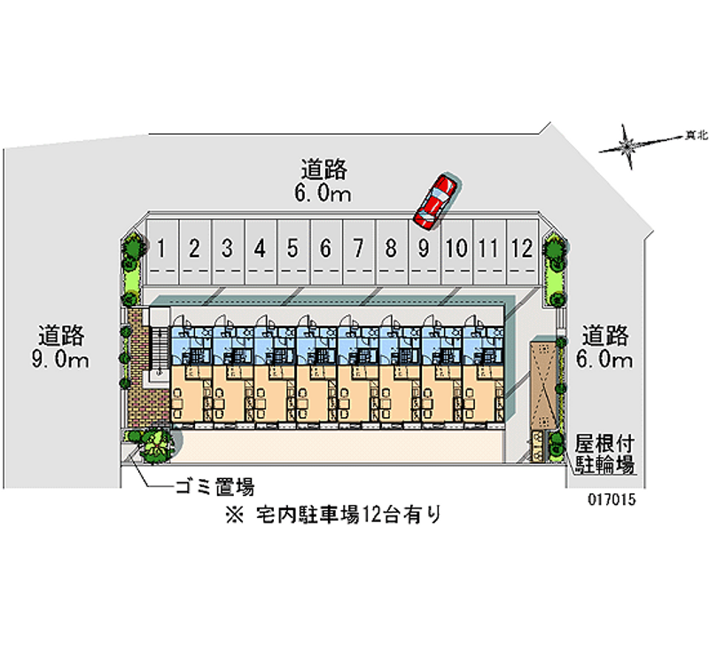 17015月租停車場