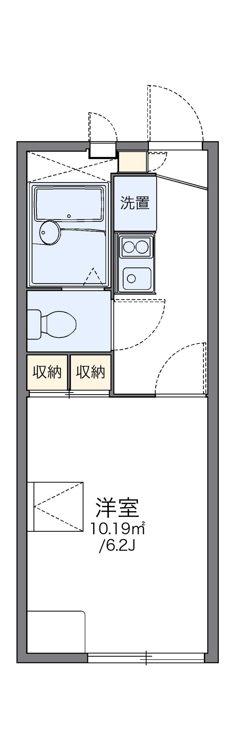 レオパレス泉Ⅱ 間取図