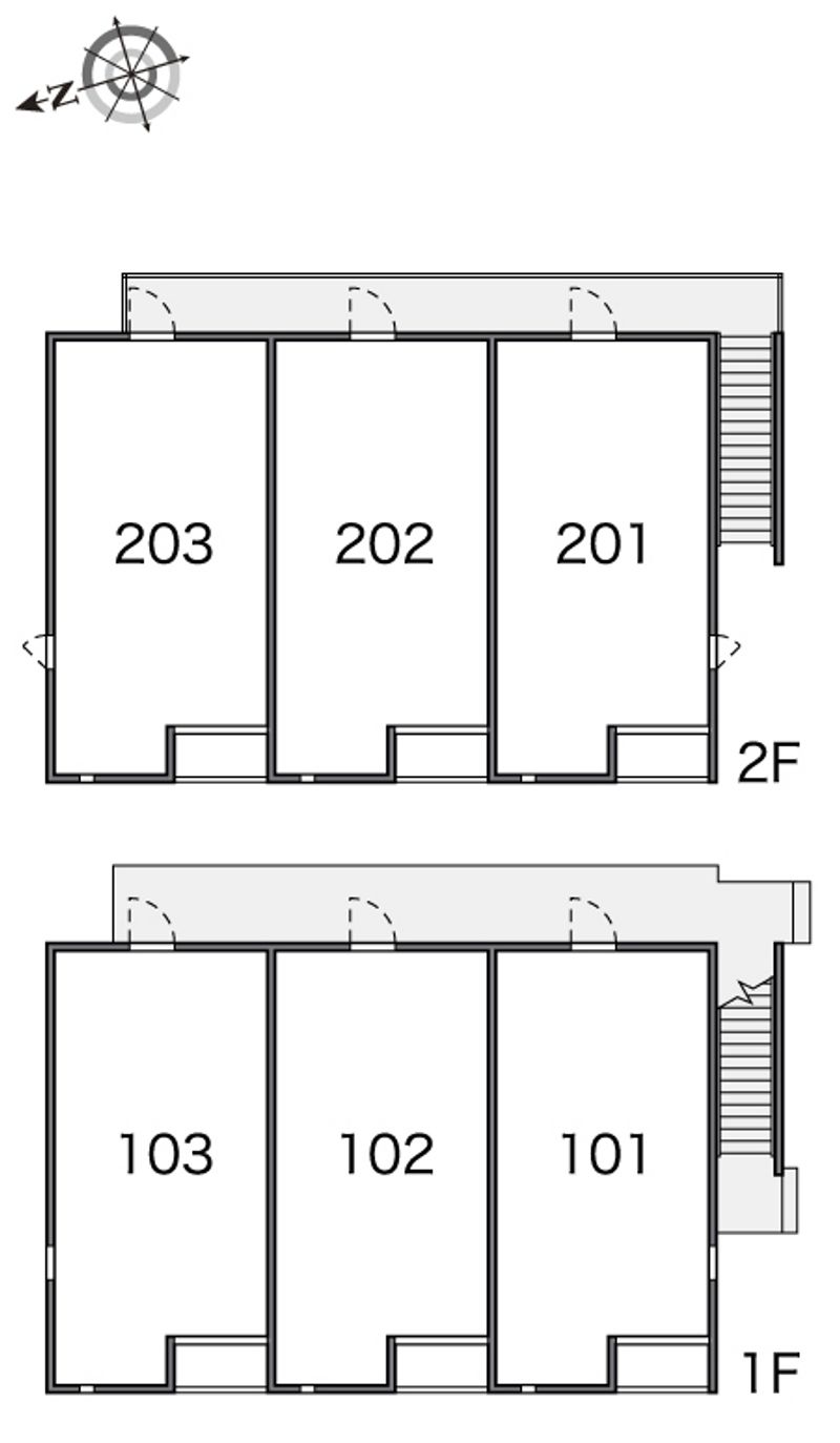 レオネクスト清水Ⅳ 間取り配置図