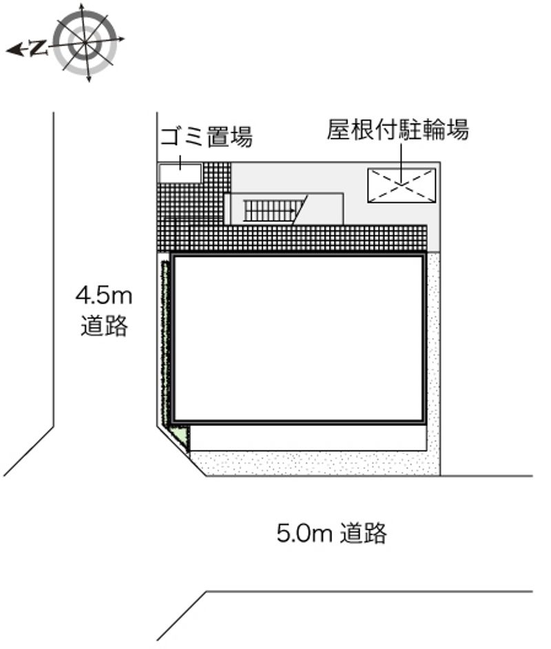 レオパレスカーサ　ドマーニ 配置図