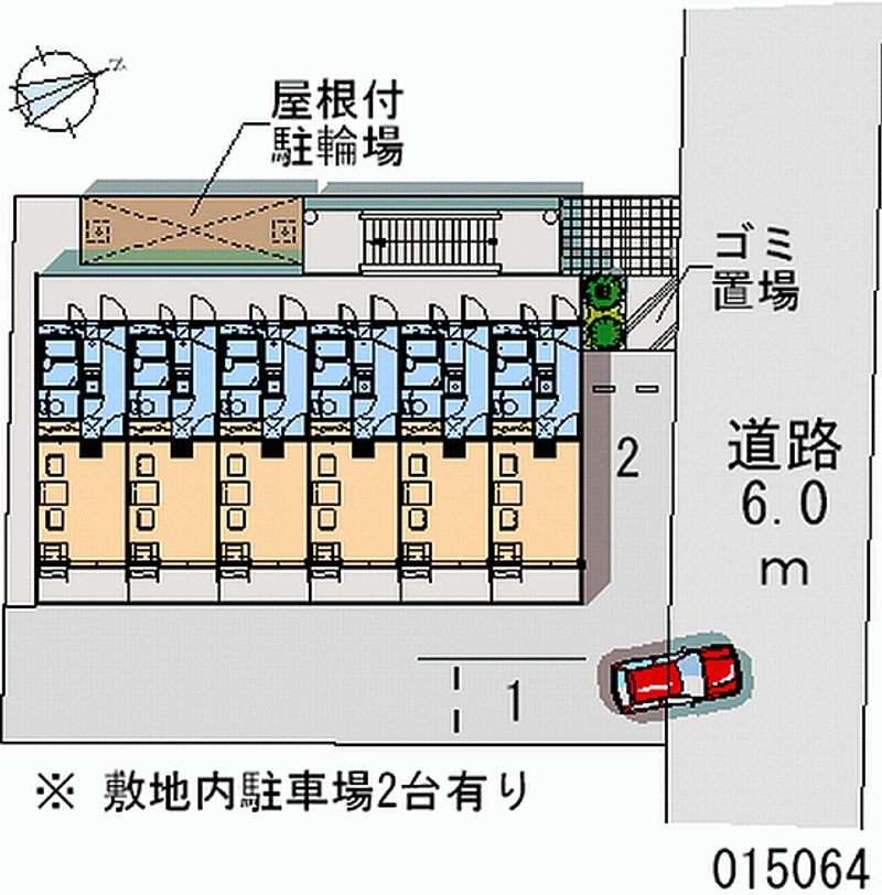 レオパレス小向さいわい 区画図