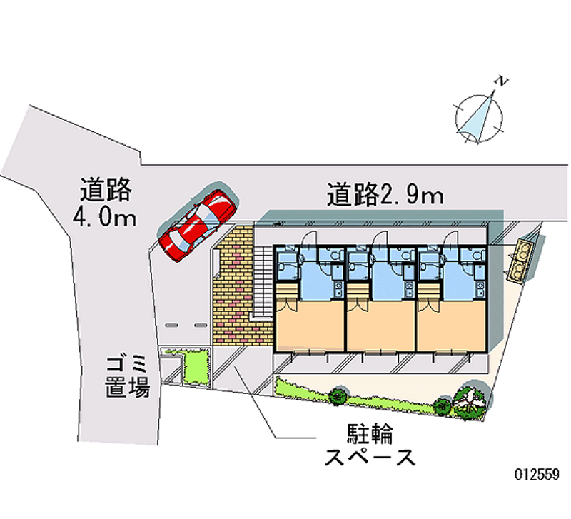 レオパレスＳＡＹＡＭＡ 月極駐車場