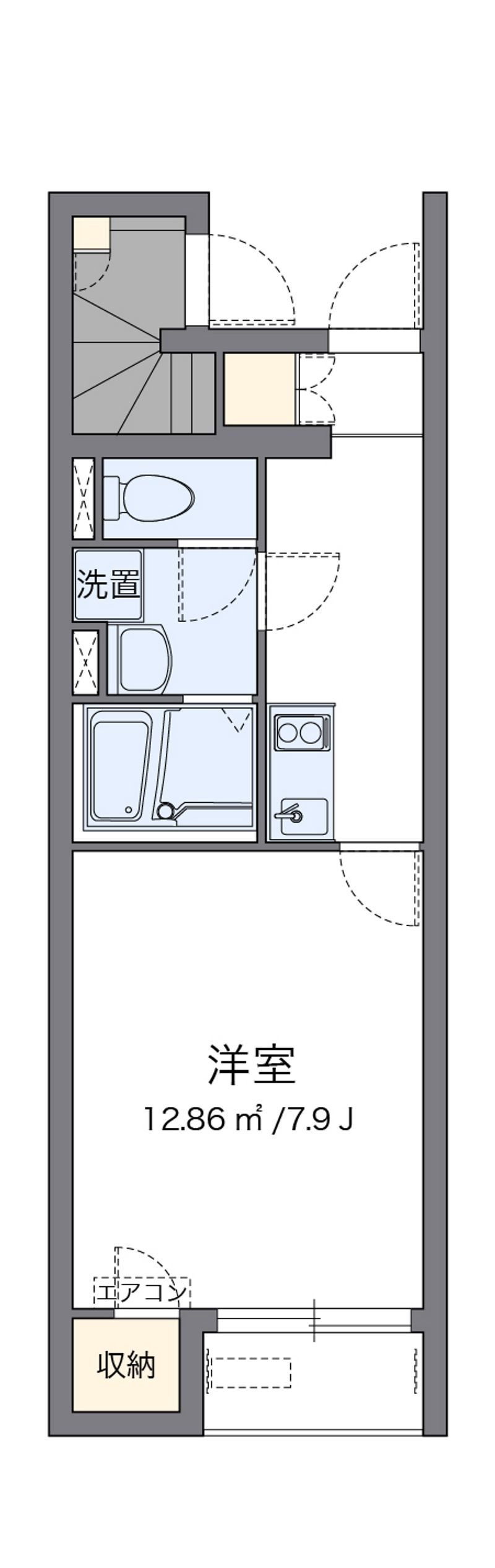 レオネクストカーネリアン 間取図