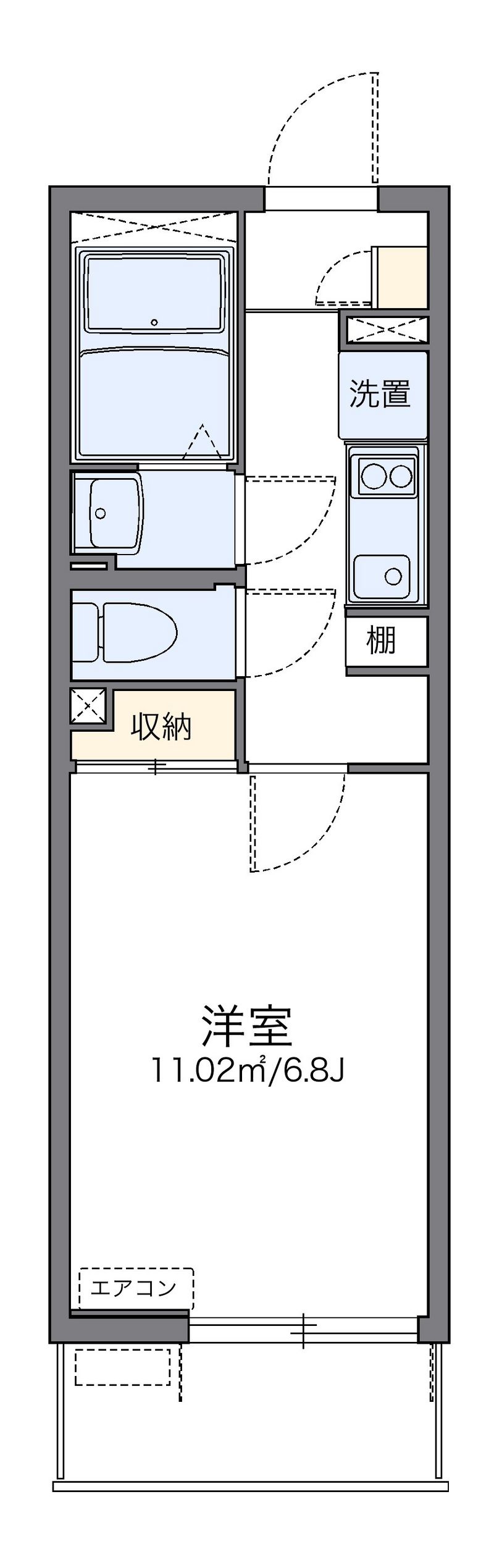 レオネクスト煌めき 間取図