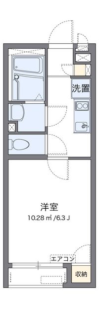 レオネクストシェソワ 間取り図