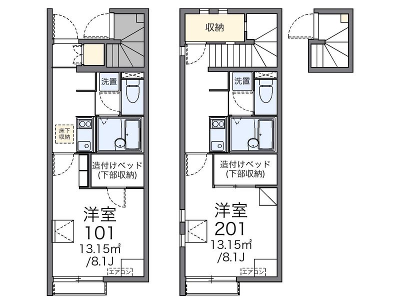 レオネクストからたち 間取図