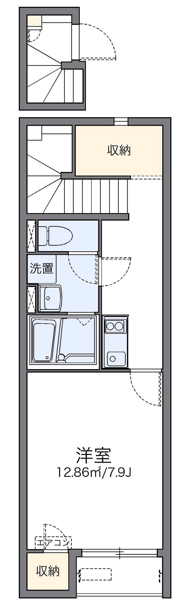 レオネクストアメニティテラス 間取図