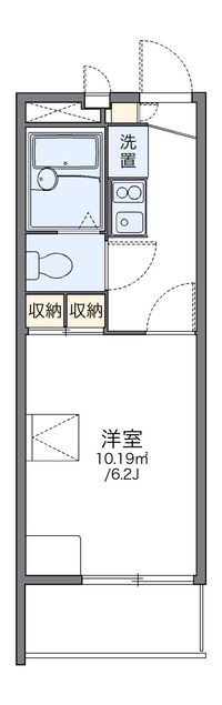 レオパレスフォレスト 間取り図