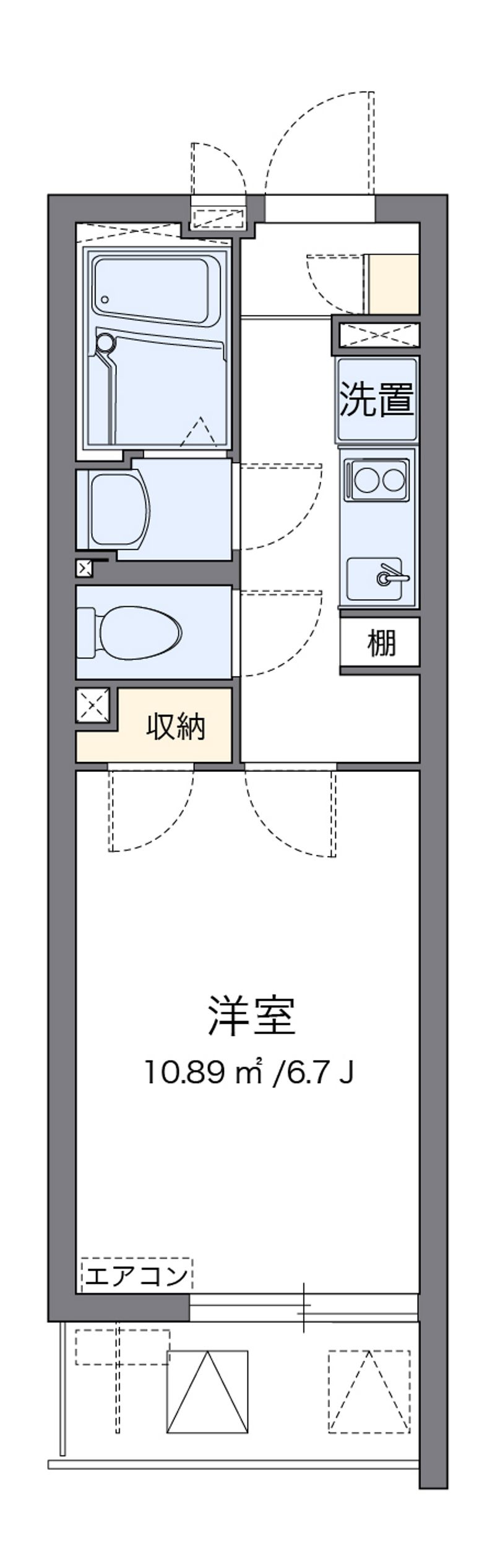 クレイノ四季 間取り