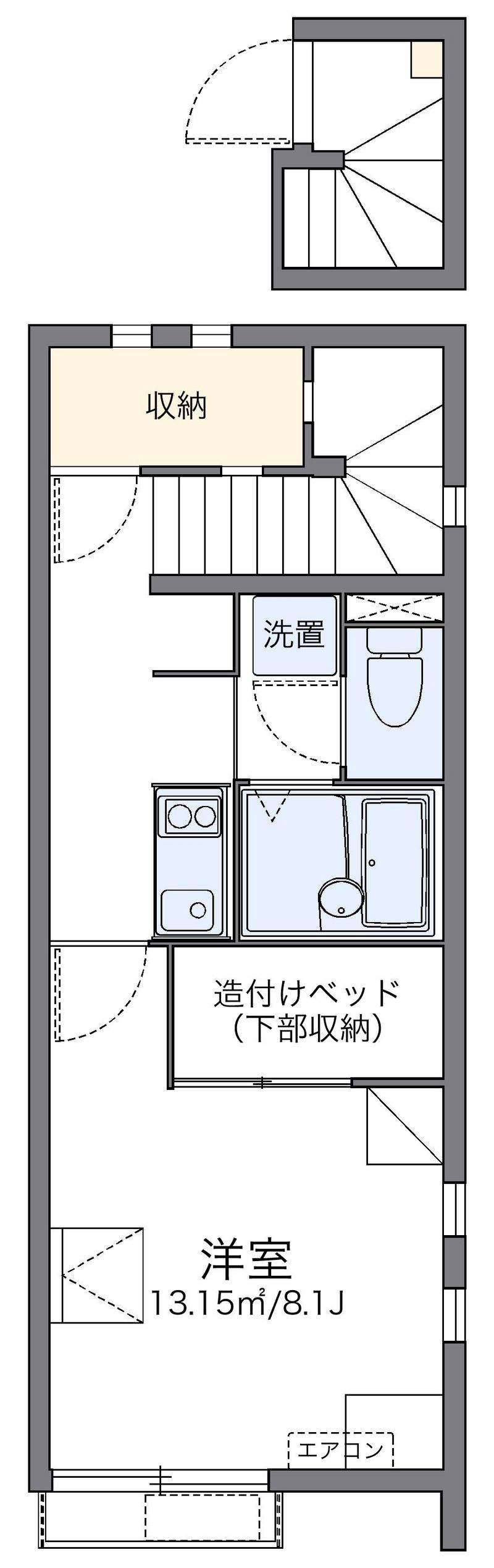 レオネクストグランドゥールパル 間取図