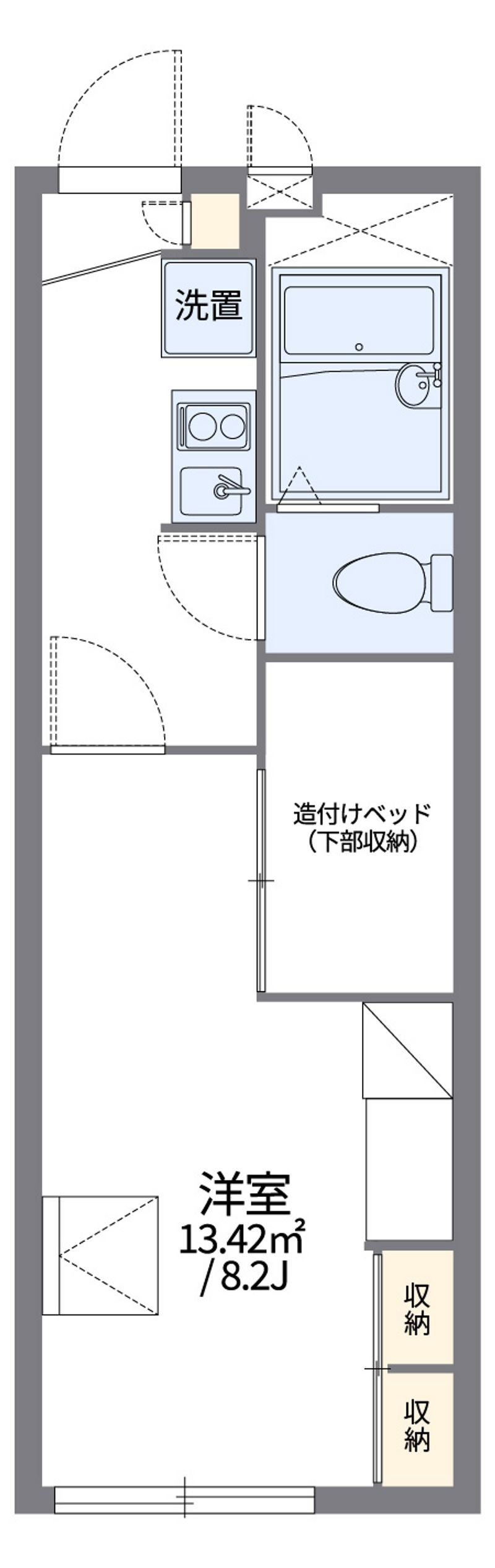 レオパレスＭＡＣＨＩＤＡ 間取図