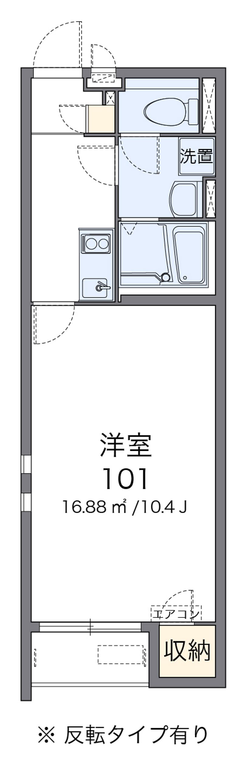 クレイノルミエールⅢ 間取図