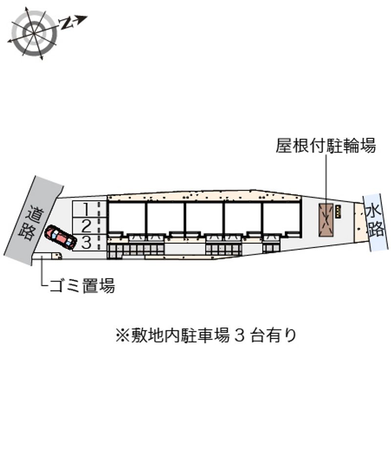 クレイノ梅津 配置図