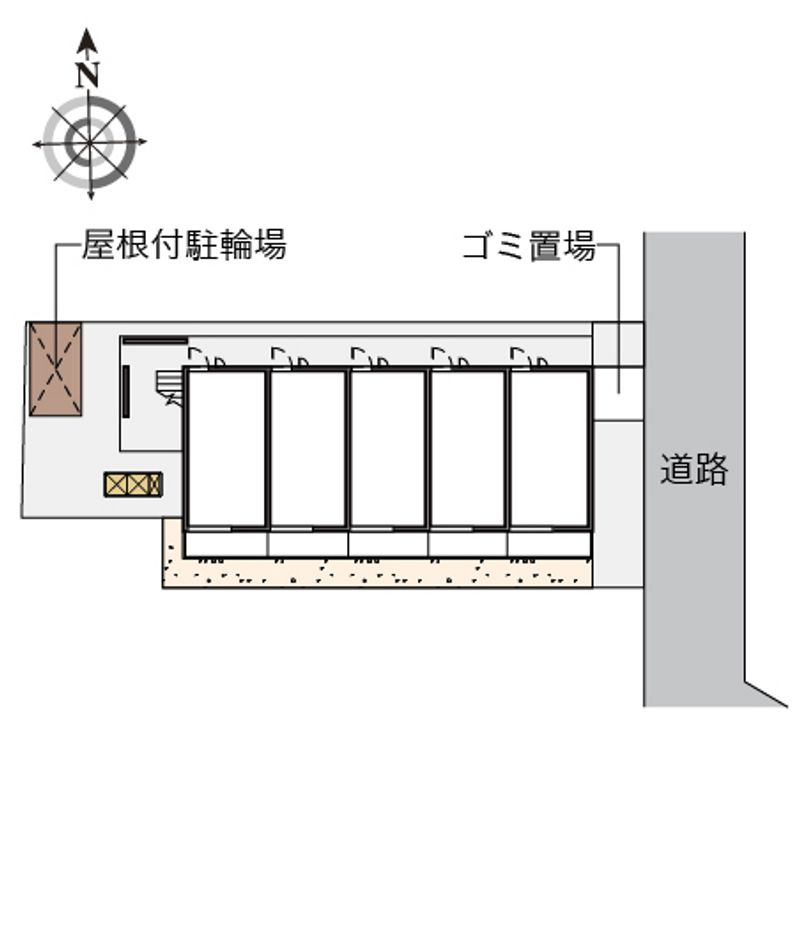 レオパレスアトレ 配置図