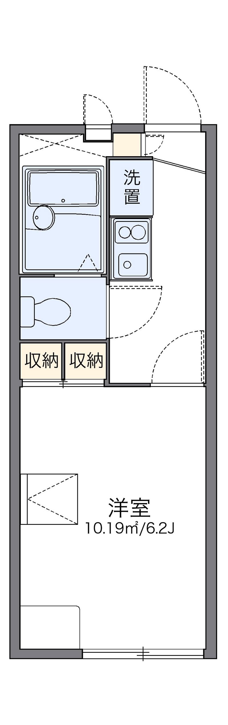 レオパレスＡｎｇｅｌｓ 間取図