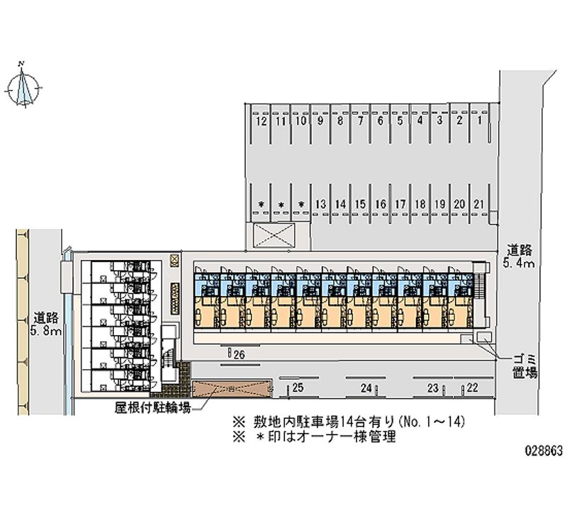 28863 bãi đậu xe hàng tháng